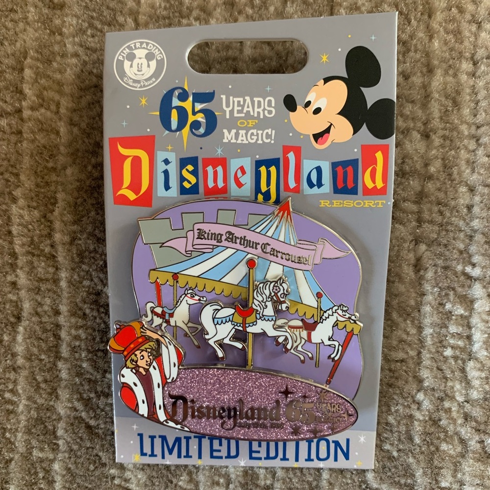 65th Anniversary Disney Pin- Carousel